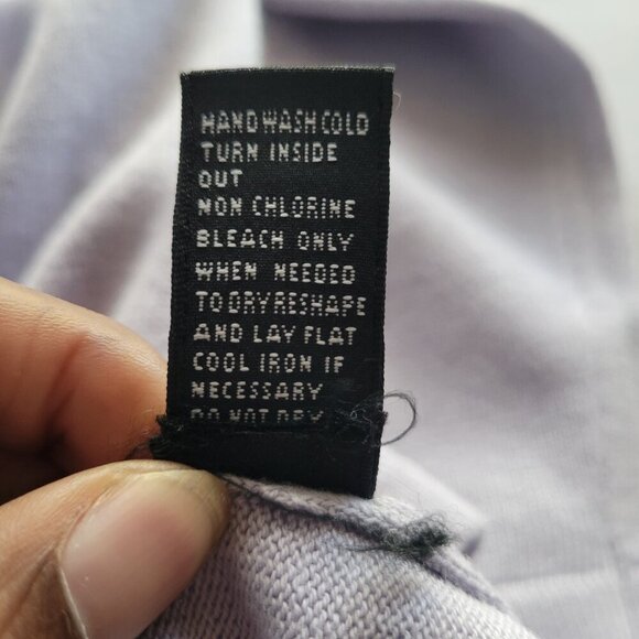 Josephine Chaus Light Purple Floral Swirl Tunic (Size: XL) - Picture 6 of 14